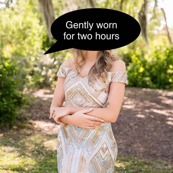 Jovani Gown (size 2) - Picture 3 of 3